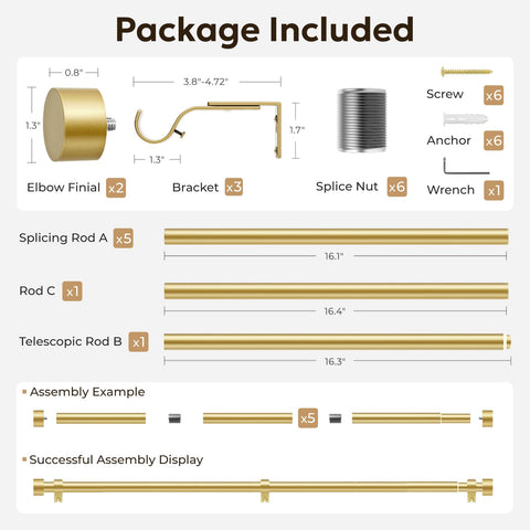 zeerobee mounted in living room lifestyle showing modern look and full curtain coverage