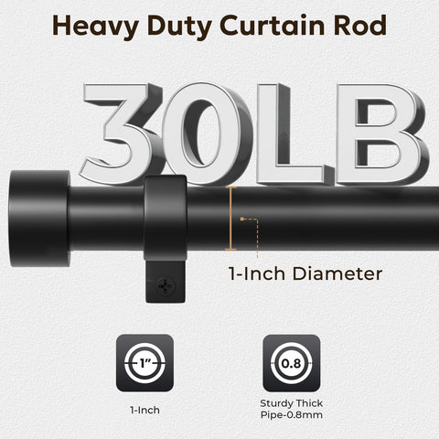 zeerobee rod end and finial detail showing clean edge and polished minimalist benefit