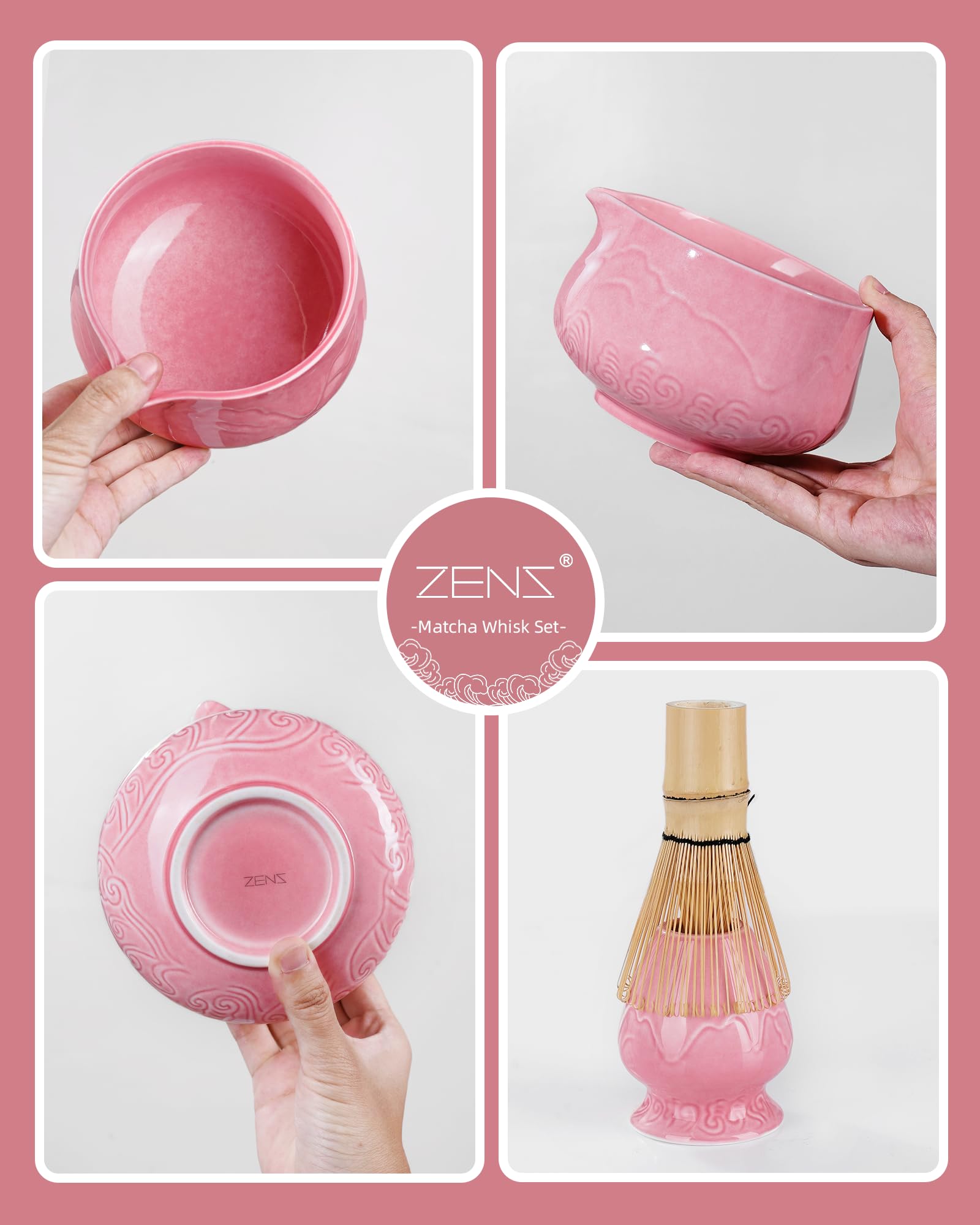 ZENS absorbent tea towel and tools flatlay for neat cleanup and organized ritual