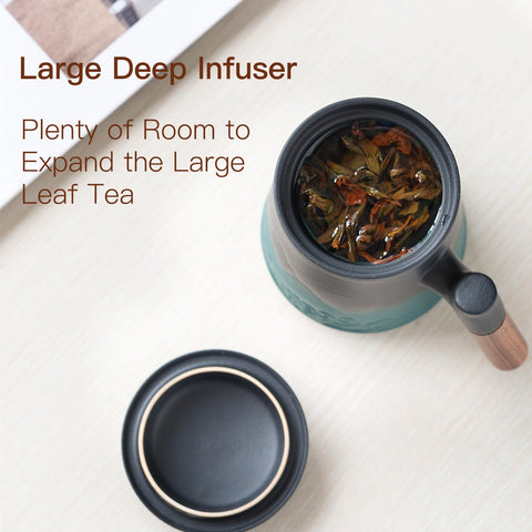 ZENS lifestyle table setting with mug conveying stylish daily tea ritual enjoyment