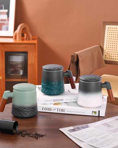 ZENS packaged mug in foam box ready-to-gift with protective packaging