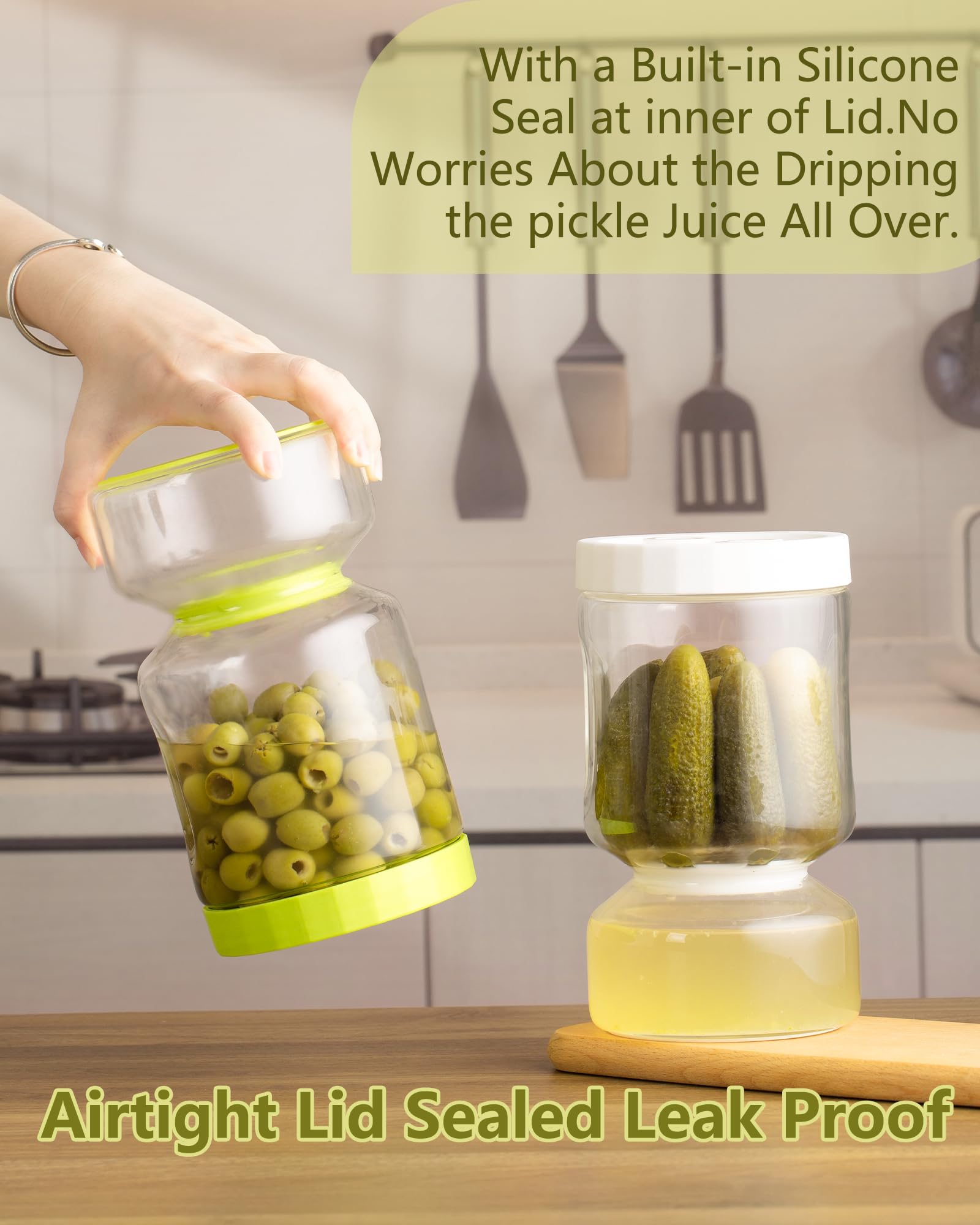 ZENS airtight lid close-up highlighting time recorder and seal benefit