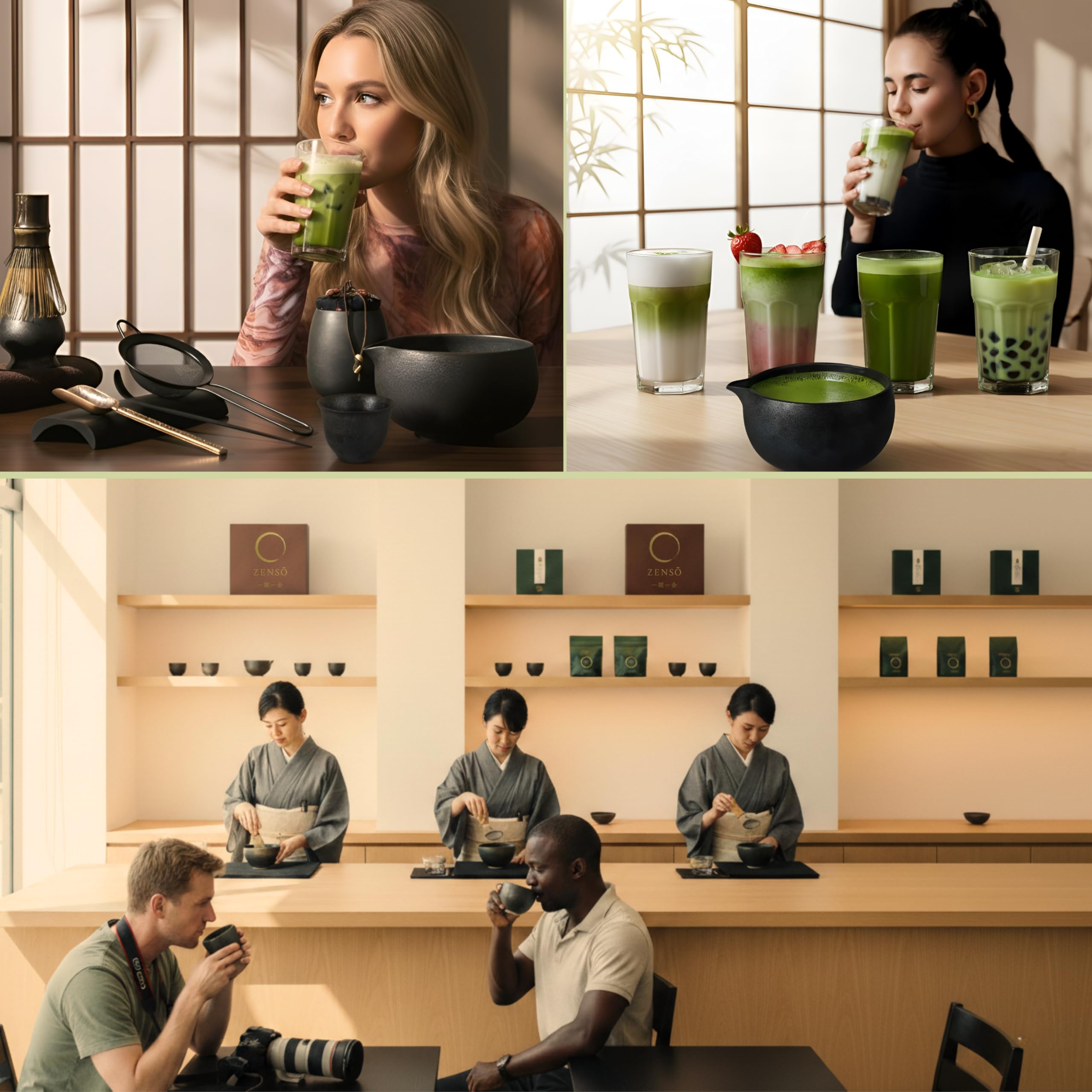 Zenso product beside hand to show size and real-life scale