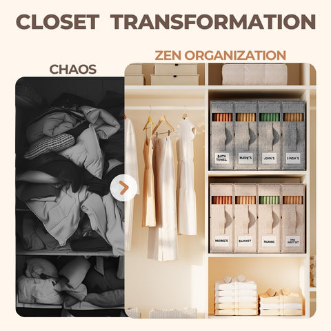 ZenStorage reinforced handle detail enabling easy retrieval from shelves