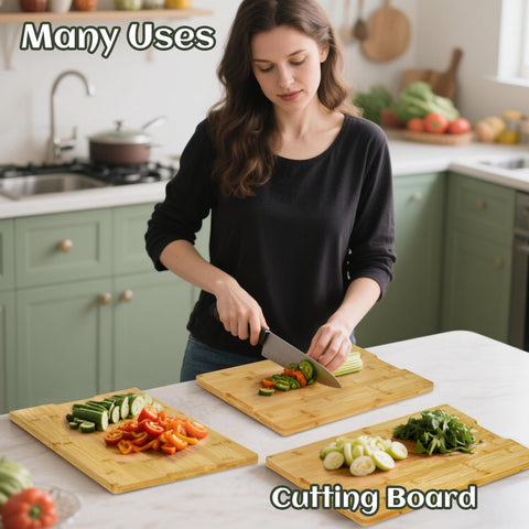 Zenxylo small 7.8-inch cutting board detail showing smooth finish and edge