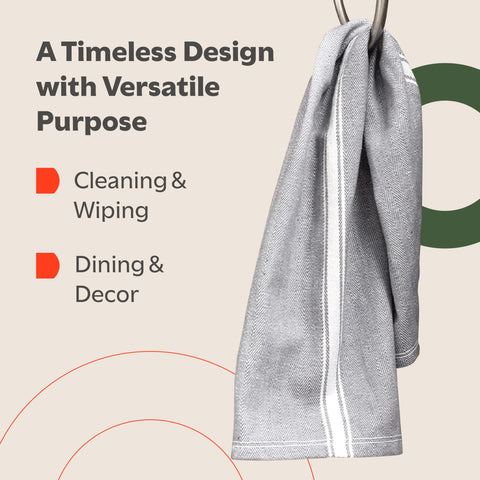 Zeppoli towel drying wine glass with low lint for streak-free shine