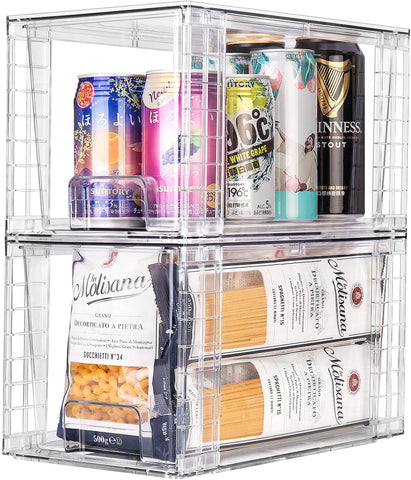 Zero Zoo drawer beside soda cans illustrating internal capacity and scale