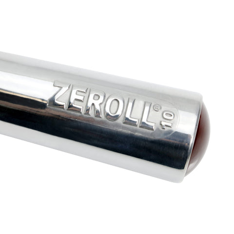 Zeroll scoop in use carving perfect round ice cream portions for consistent presentation