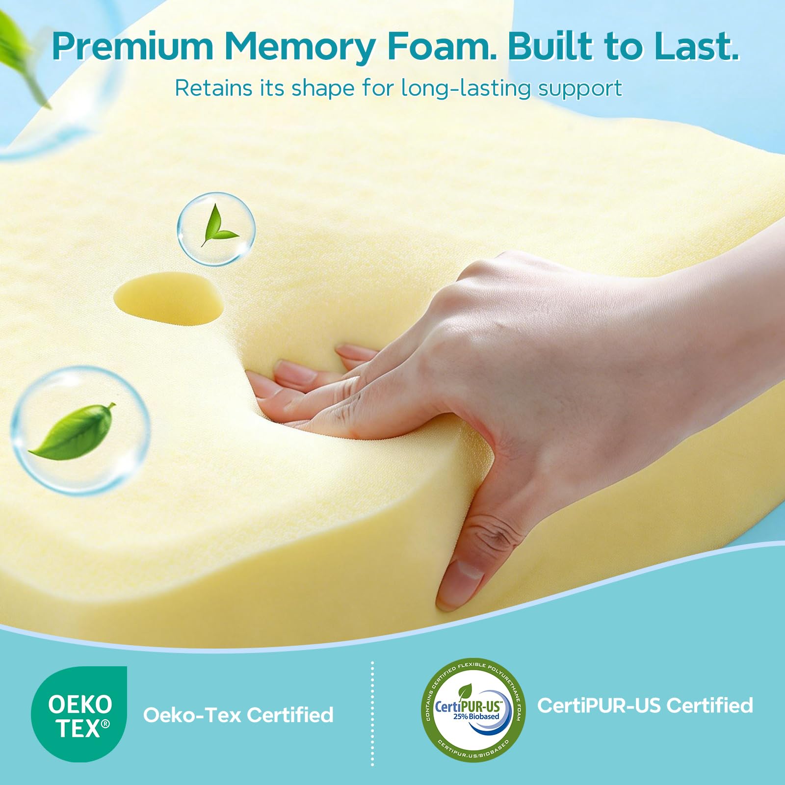 ZeroZillo ice silk cover close-up soft surface for a cool, comfortable touch