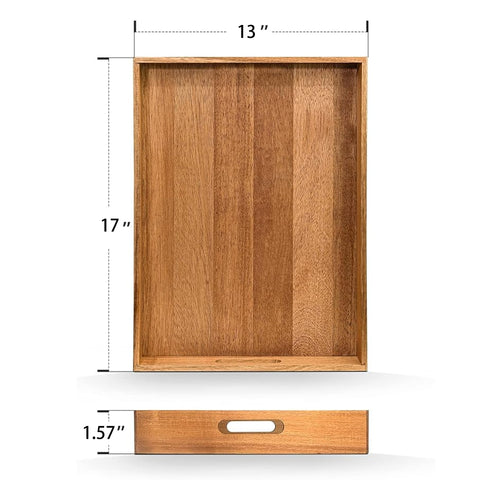ZESPROKA close-up of acacia grain and metal-finish handle highlighting sturdy build and tactile grip
