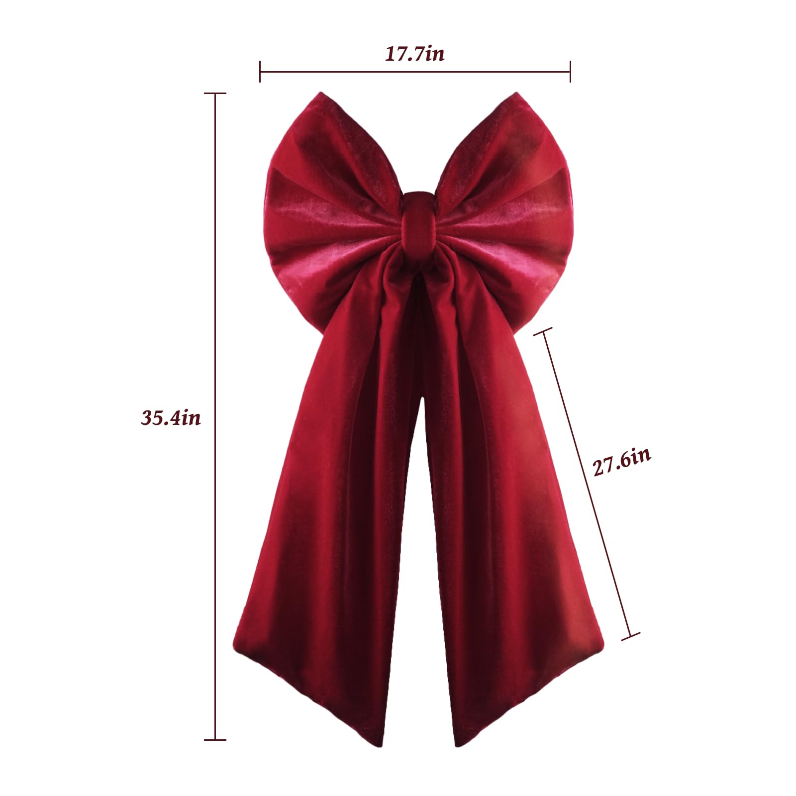 Zesua close-up showing plush velvet texture for rich burgundy look