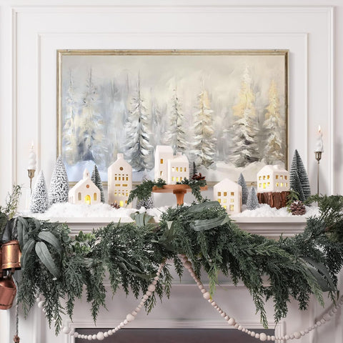 Zesua table centerpiece setting demonstrating ready-to-display holiday atmosphere
