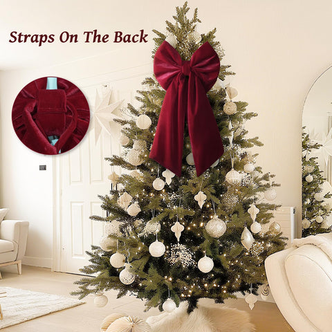 Zesua back strap detail for secure attachment to wreaths and posts