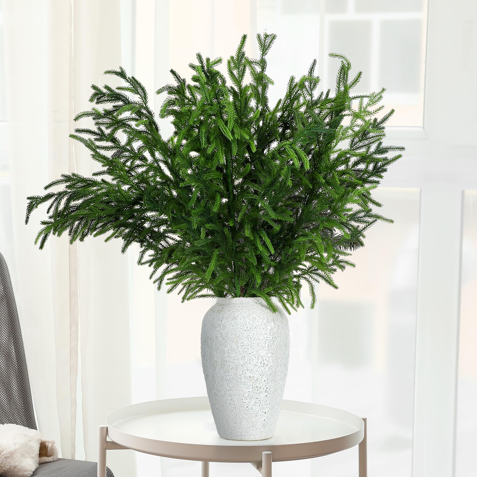 Zeyune stems styled in a vase illustrating instant decor uplift