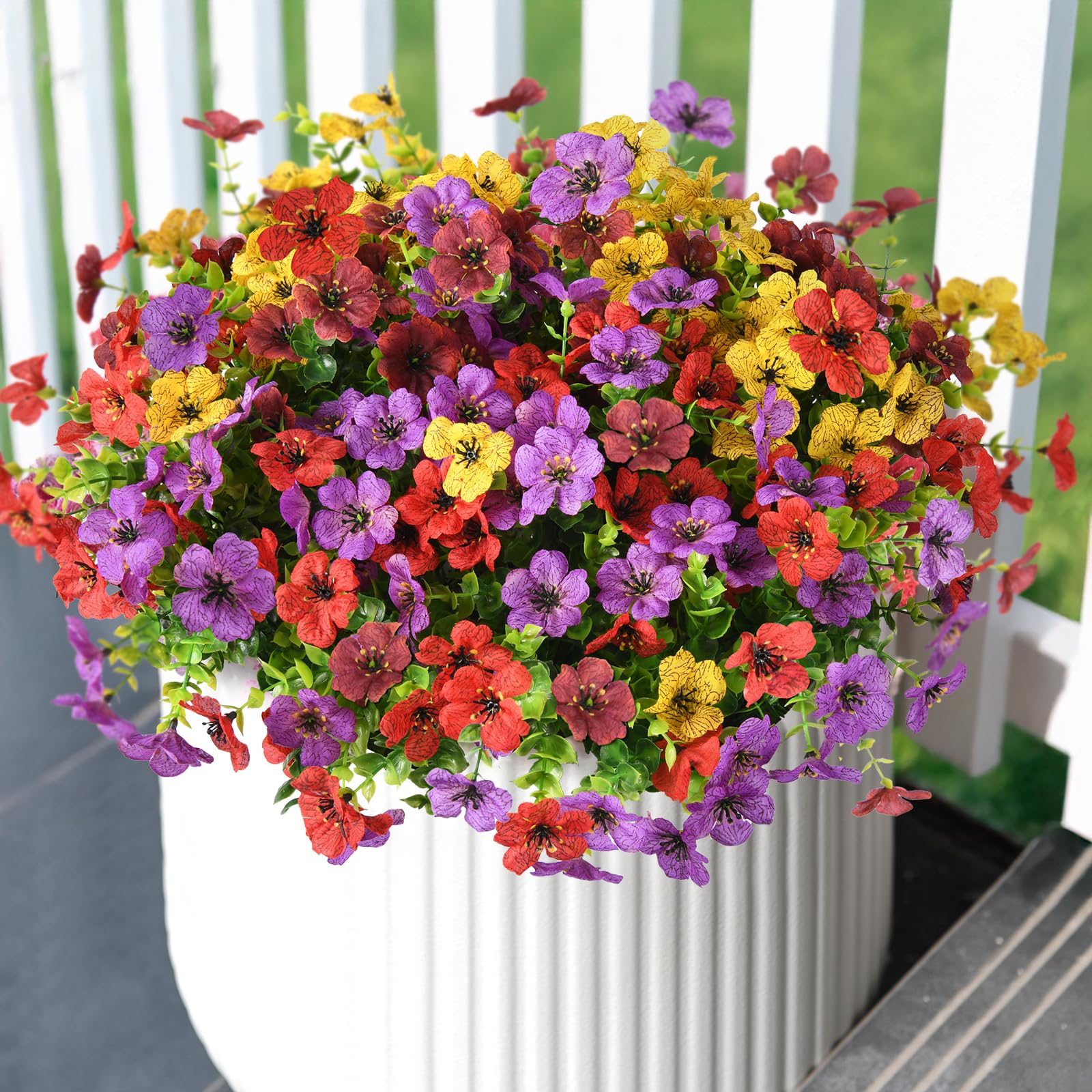 ZFProcess front packaging showing 12 bundled colorful daisies and ready use