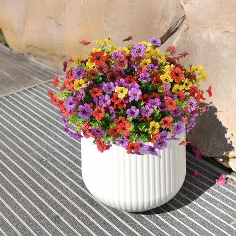 ZFProcess planter on porch demonstrating vibrant, maintenance-free curb appeal