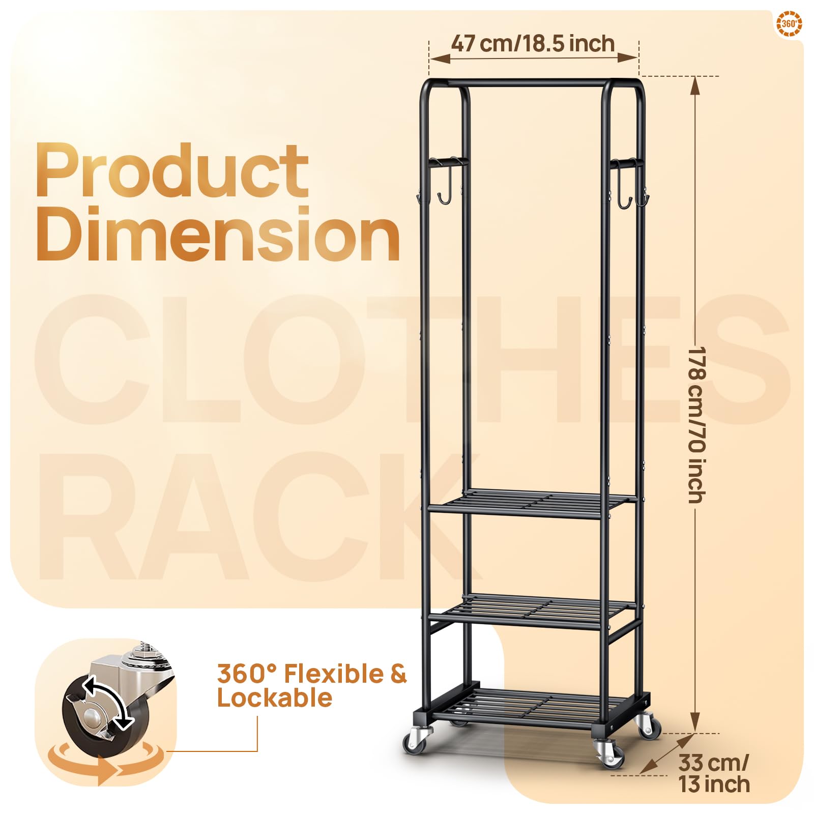 ZHKINGGS scale next to chair showing compact footprint