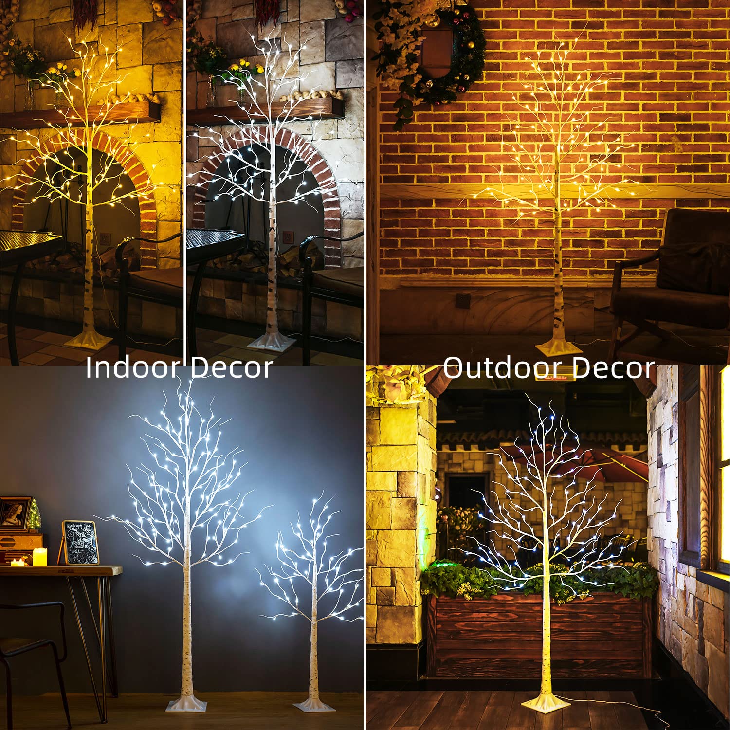 ZHOUDUIDUI flexible branches bent to hang ornaments and shape silhouette