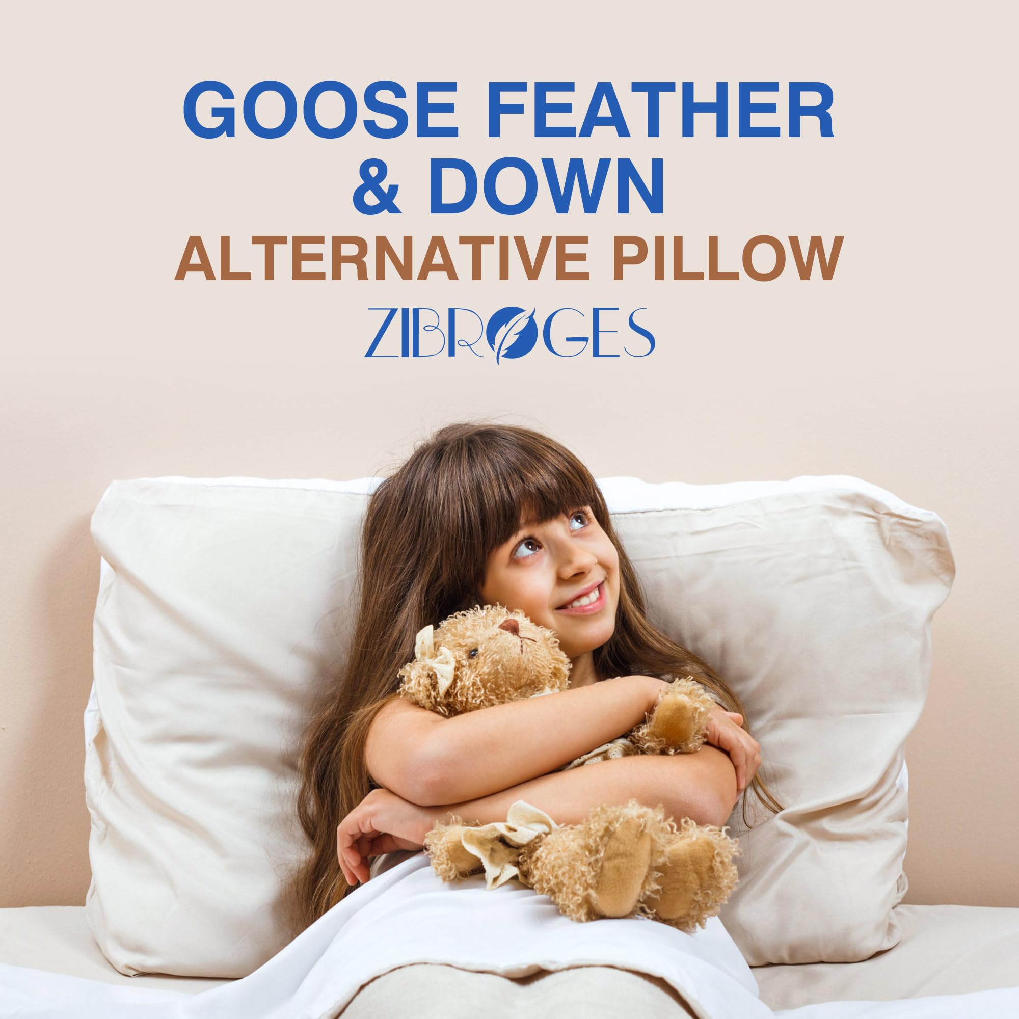 zibroges pillow supporting stomach sleeper for balanced alignment