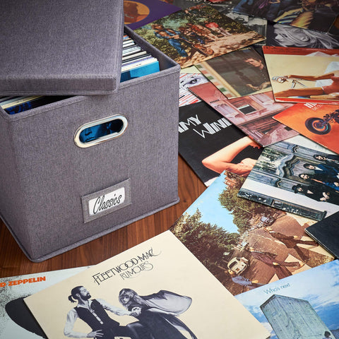 ZICOTO storage box filled with singles showing ample capacity benefit