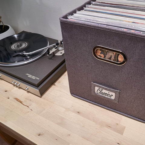 ZICOTO collapsed flat box showing compact storage benefit