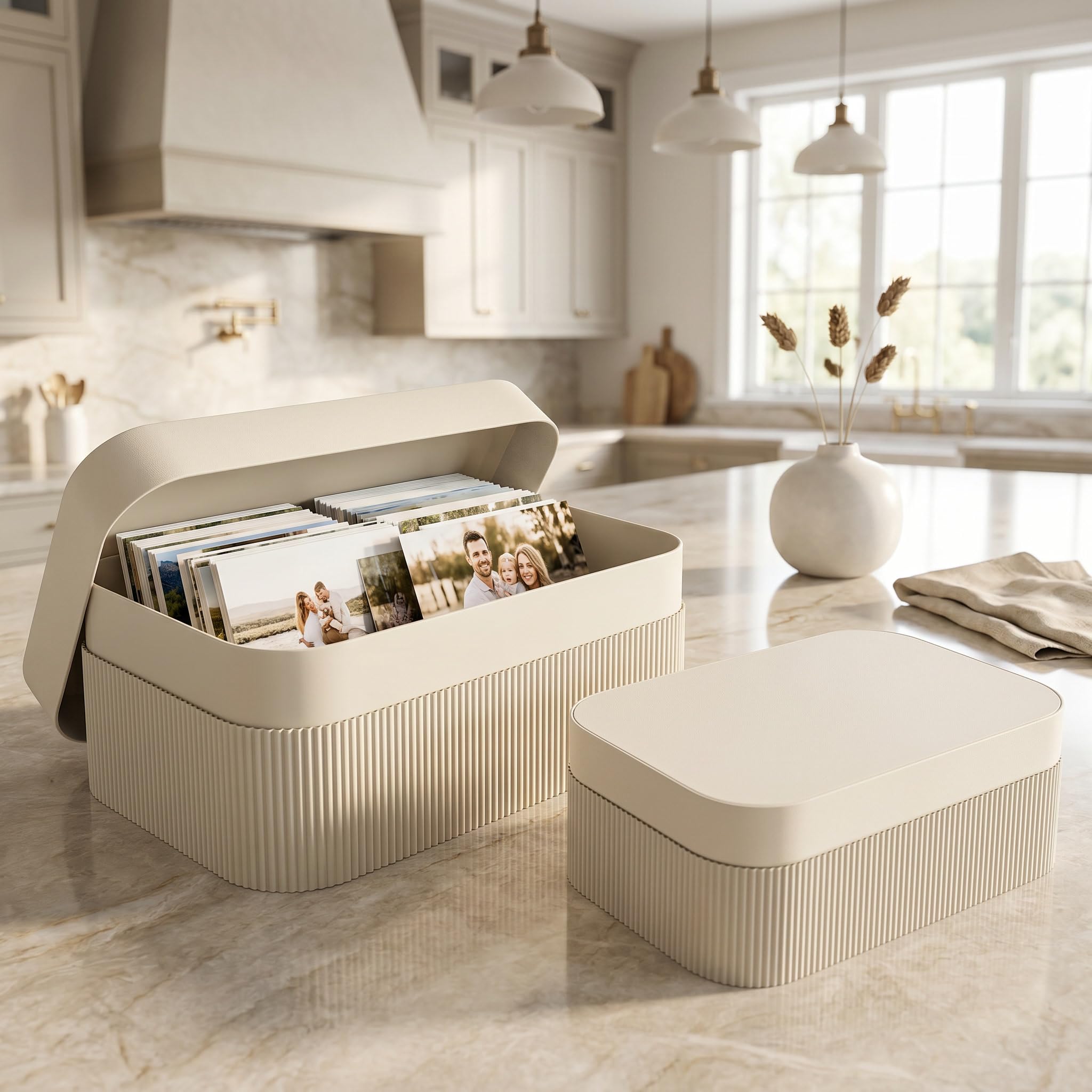ZICOTO close-up of fluted texture highlighting tactile detail and decorative appeal