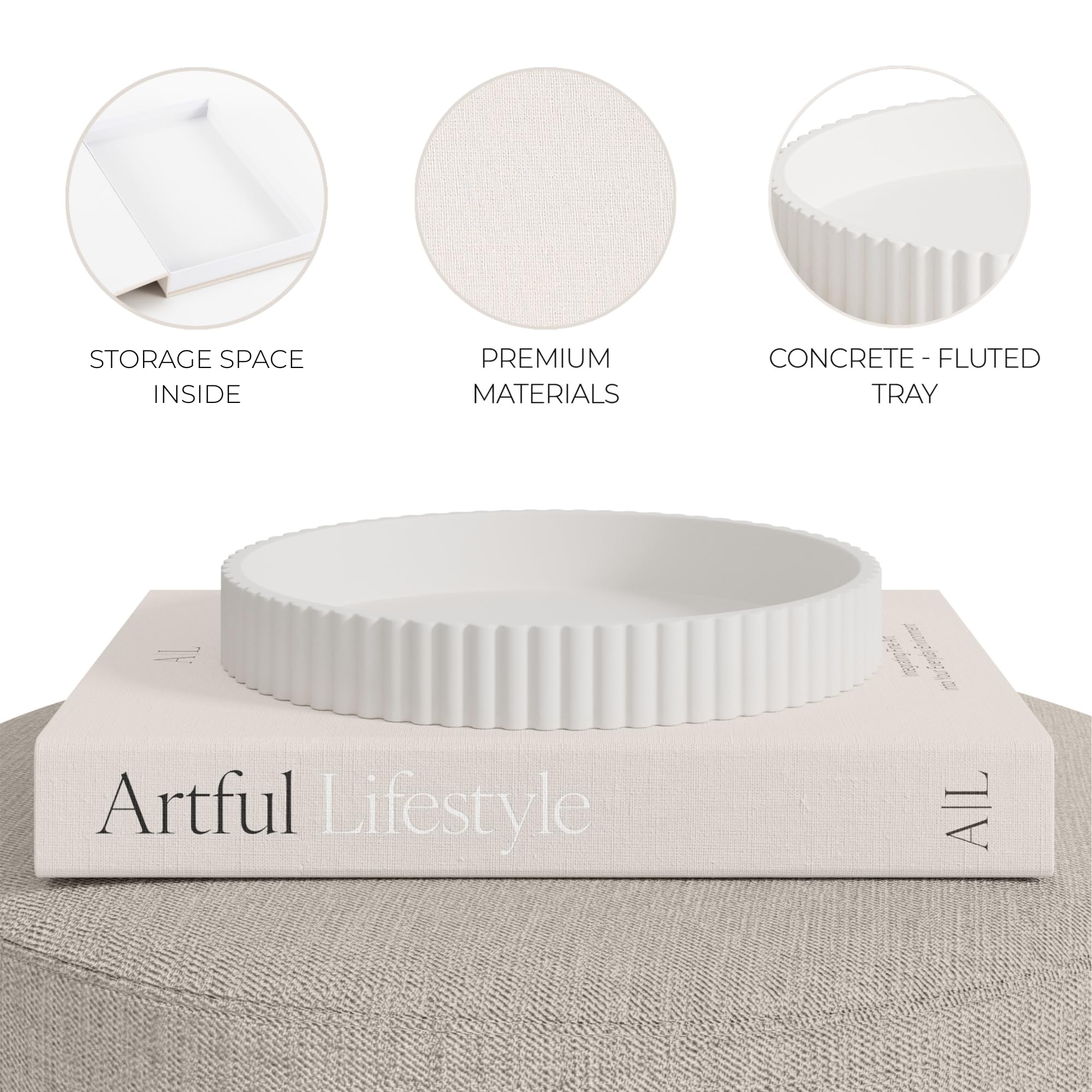 ZICOTO set on mantel lifestyle shot showing how it elevates room decor