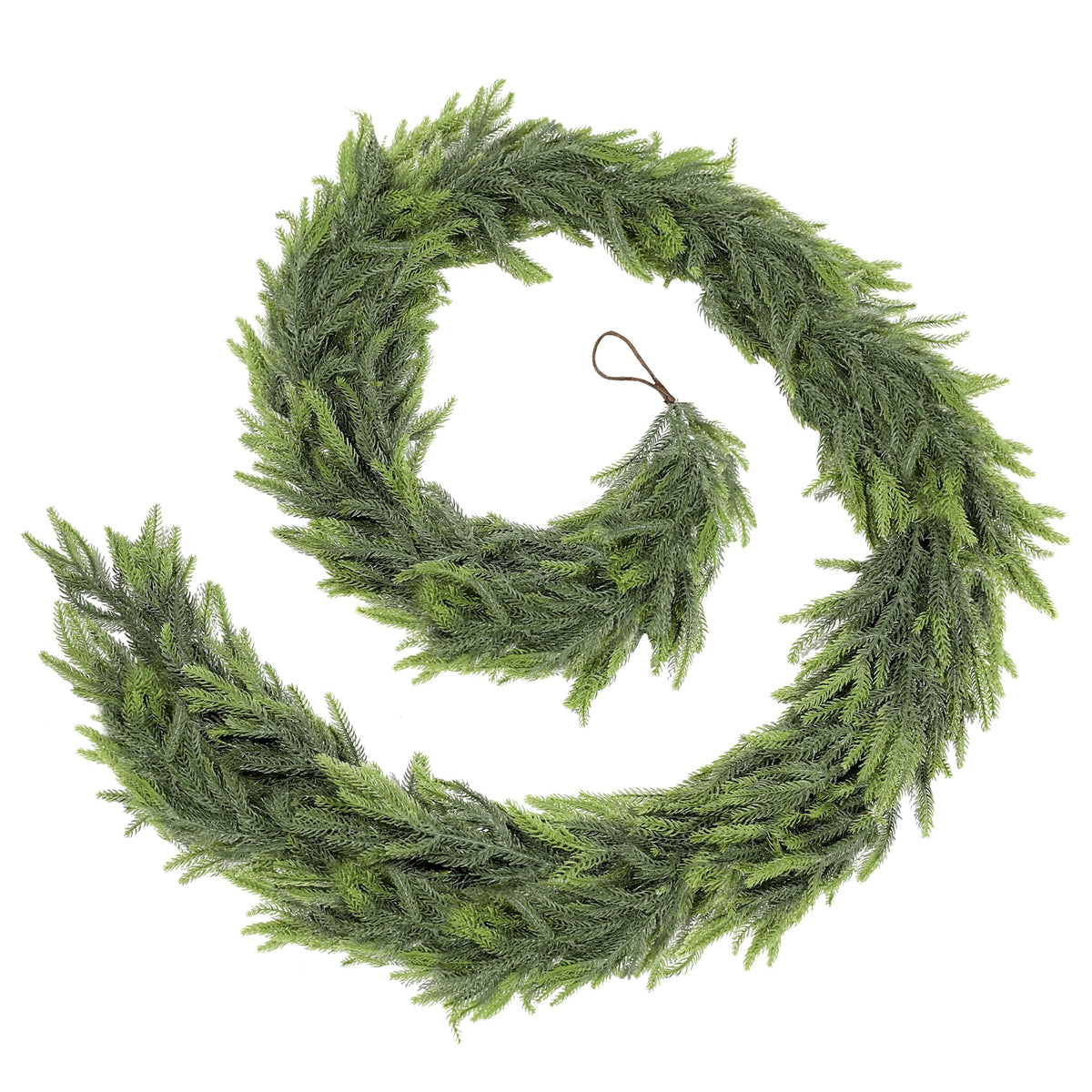 ZIJIN garland front mantel display adds festive charm