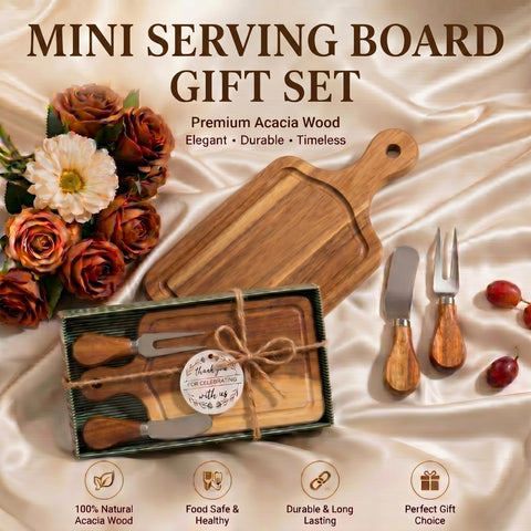 Ziliny gift box and thank-you tag tied with rope, ready-to-present favor
