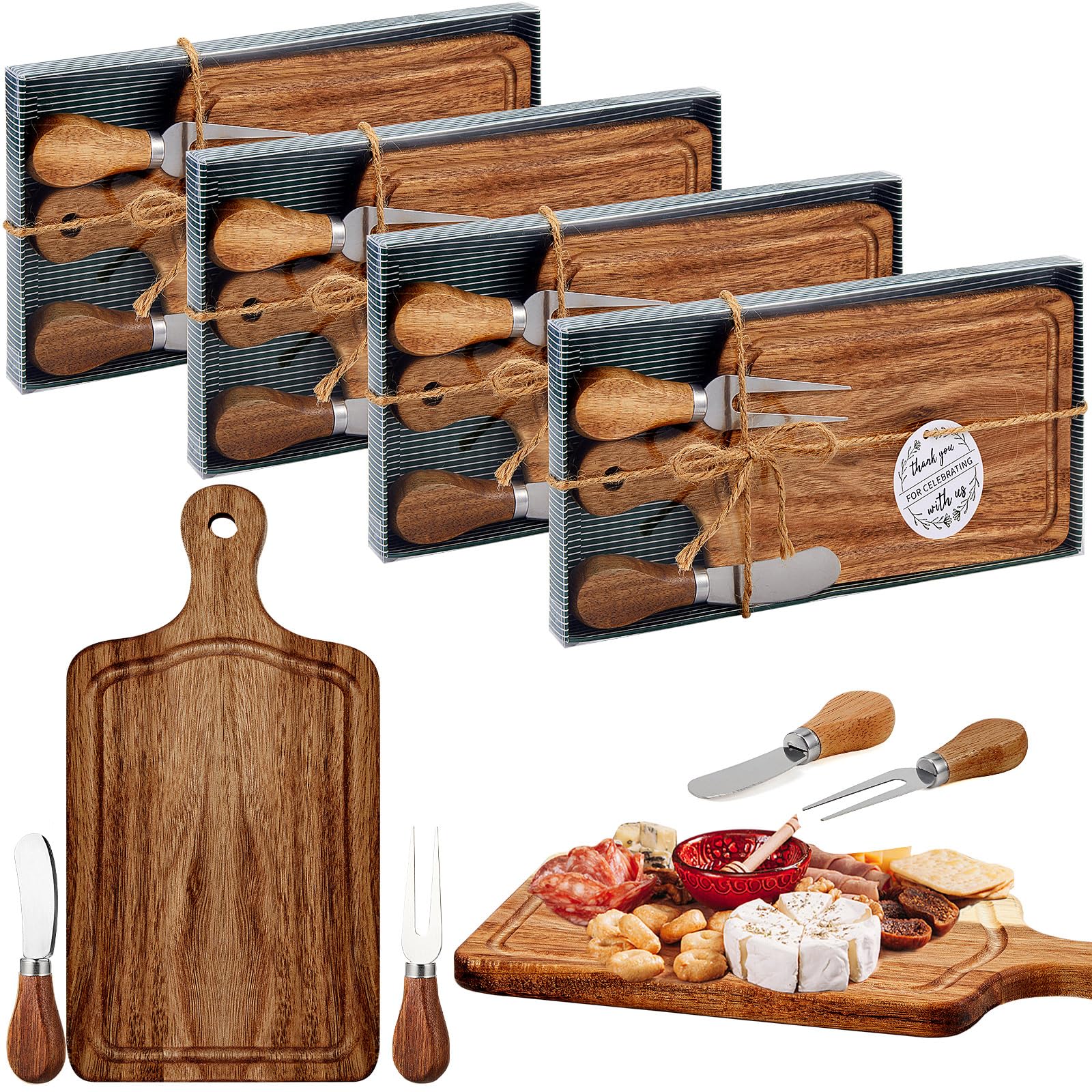 Ziliny front packaging showing acacia-colored mini board and box, attractive gift ready