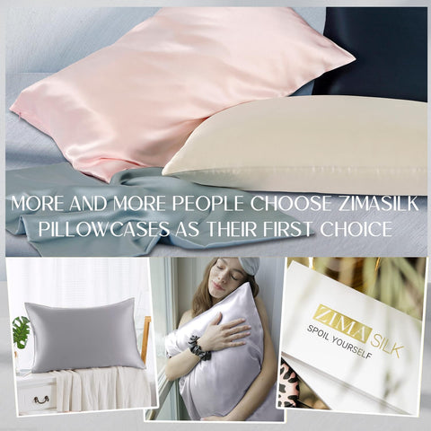 ZIMASILK arranged color range displaying vibrant, fade-resistant shades