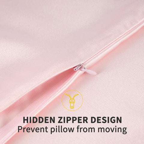 ZIMASILK hand holding pillowcase to show 19 momme thickness and durable feel