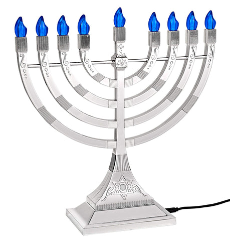 Zion Judaica side profile silhouette showing compact footprint and sturdy base