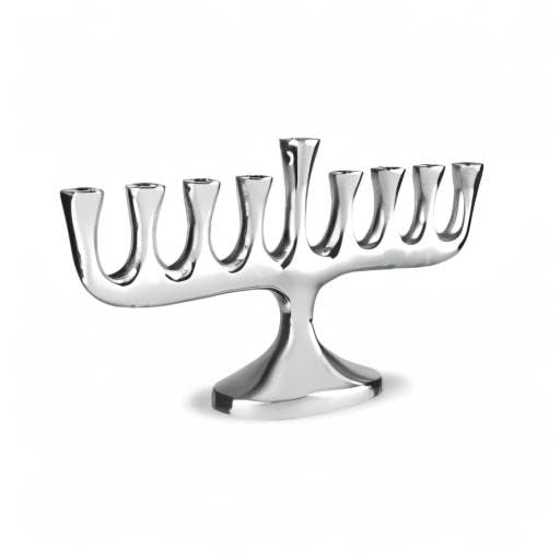 Zion Judaica on mantel in home scene enhancing decor and holiday atmosphere