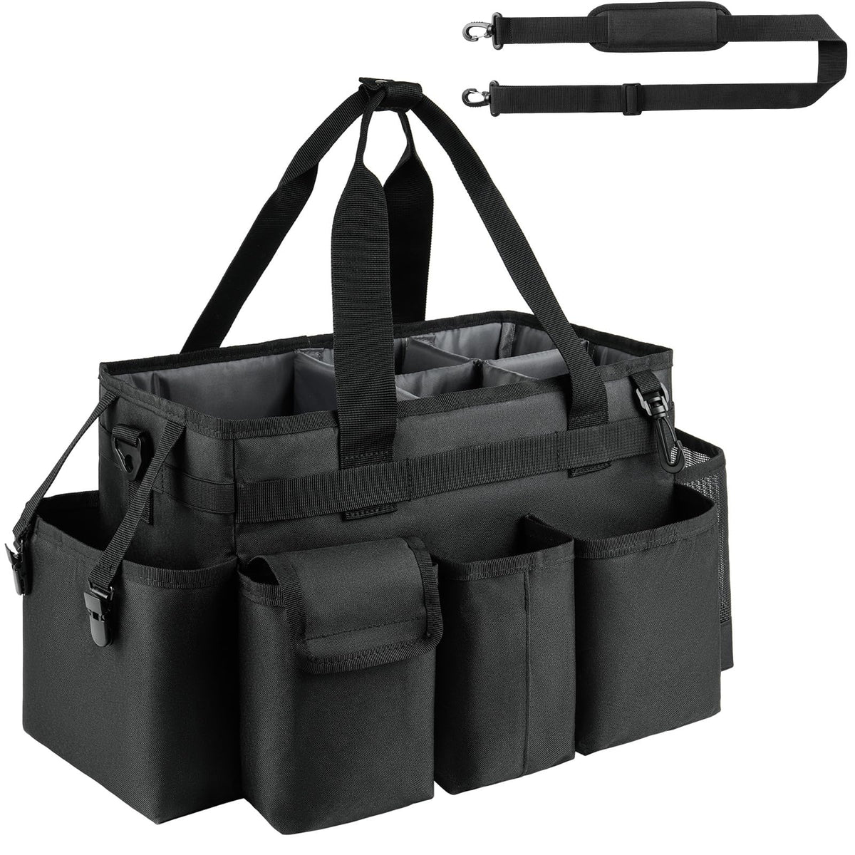 ZIOZERTT front view showing organized storage and easy access benefit