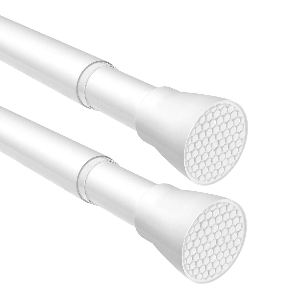 ZipGlo front packaging showing two white tension rods and benefits