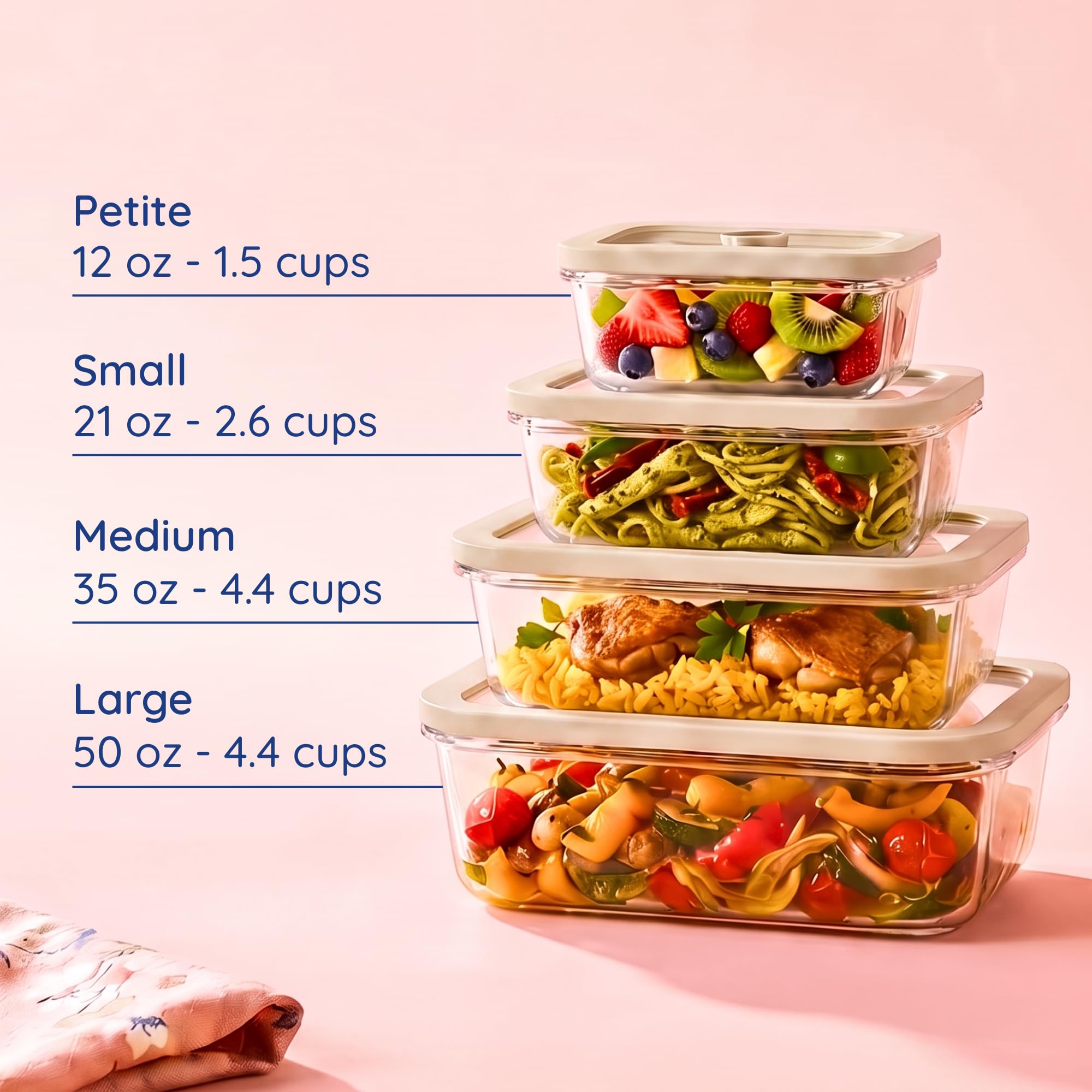 ziruma frozen containers in freezer illustrating safe long-term storage