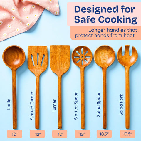 Ziruma full 6-piece set arranged on counter showing versatile tools for everyday use benefit