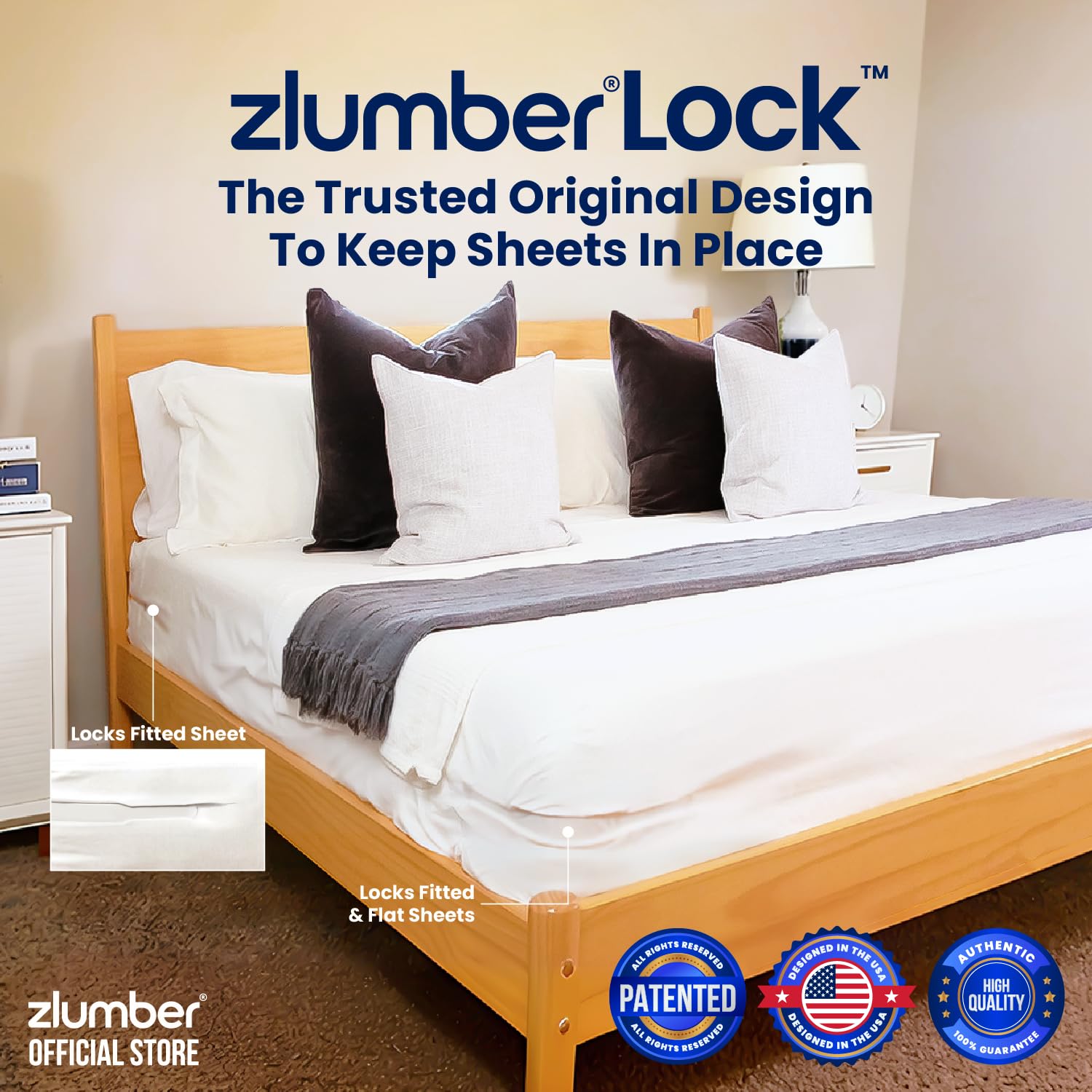 Zlumber close-up clip detail demonstrating strong hold and reliability
