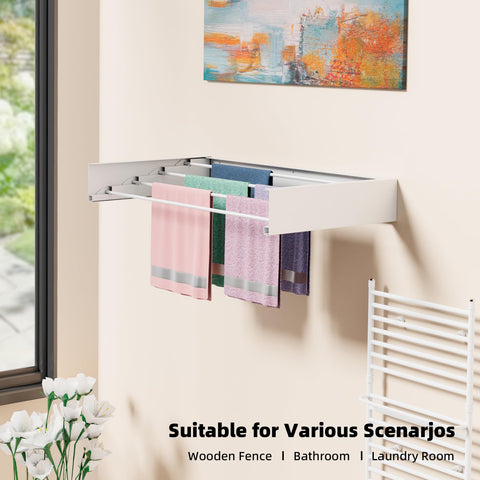 ZMBESUP in bathroom lifestyle scene showing neat storage solution