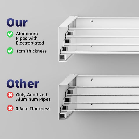ZMBESUP folded flat against wall saving floor space effectively