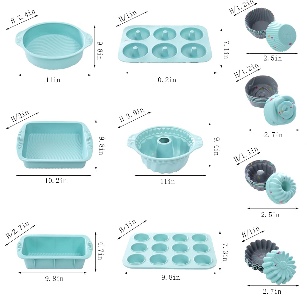 zmkele baked donuts in donut pan showing consistent browning benefit