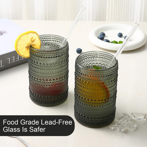 ZMOWIPDL glass straws with straw brush for reusable convenience