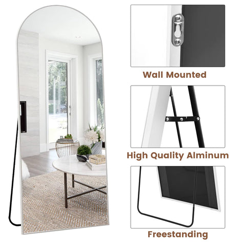 ZMYCZ wall-mounted mirror example showing secure installation saving floor space
