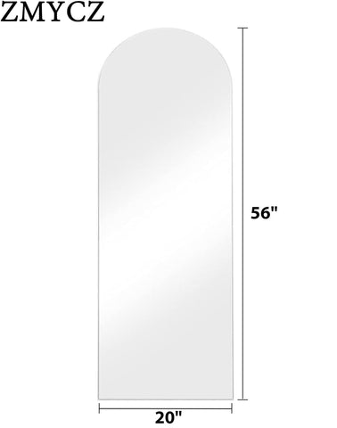 ZMYCZ mirror with floor stand profile demonstrating stable freestanding use