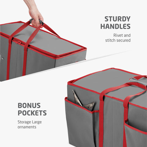 ZOBER next to a hand showing scale and compact size for convenient storage