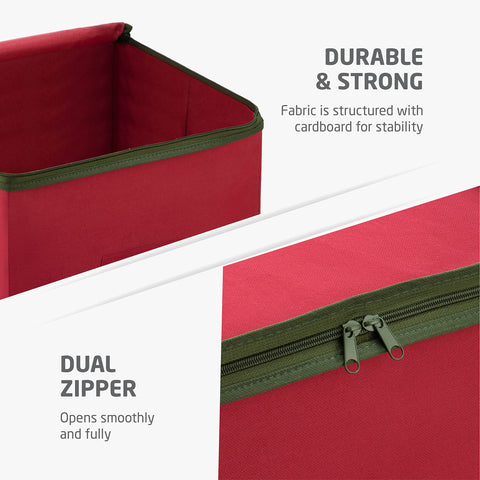ZOBER box stored neatly in closet saving space and reducing clutter
