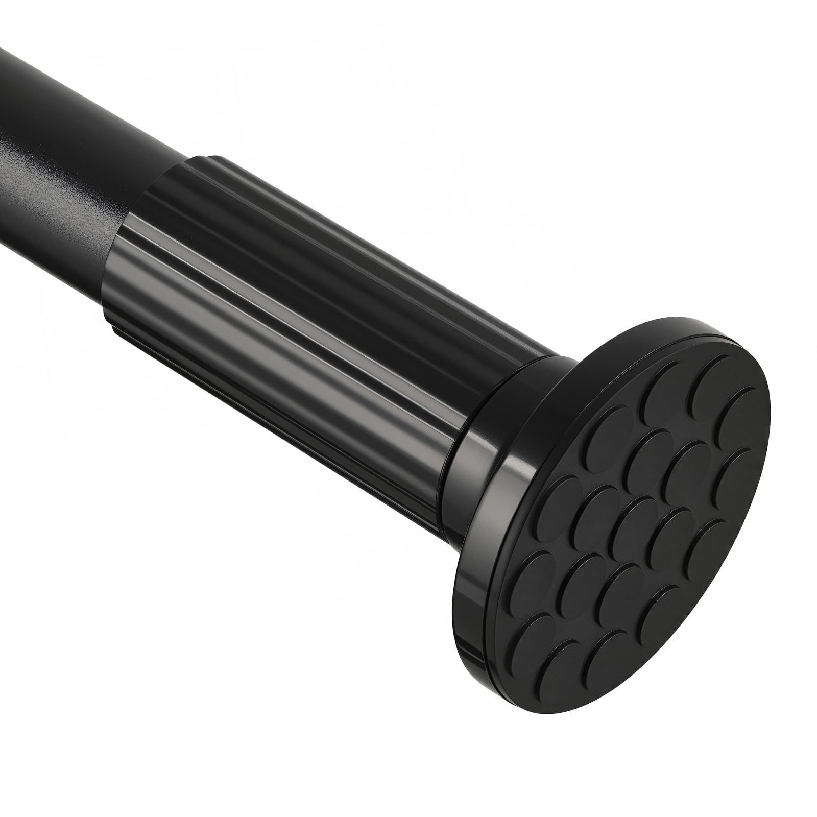 ZOCONE front assembly view showing full black rod, quick install benefit