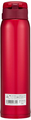 Zojirushi lid detail with two-step release for safe opening