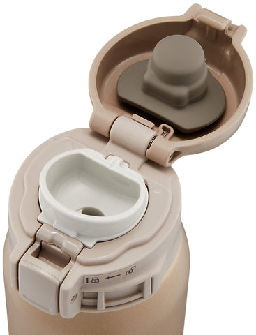 Zojirushi stopper disassembled to show easy cleaning and hygiene benefit